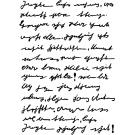 Stencil Schablone Hintergrund Brief